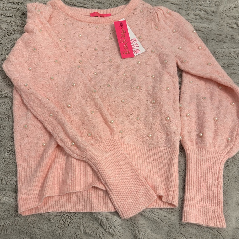 Pearl pink Lily Sweater!